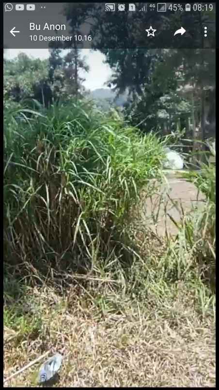 dijual tanah jalan karang sari