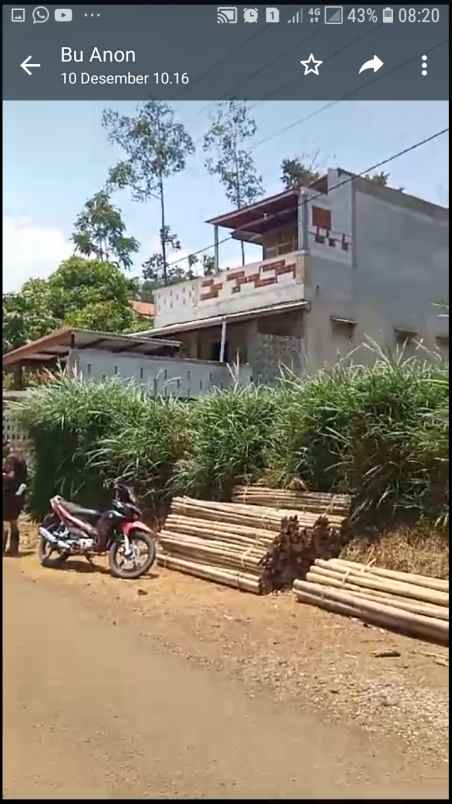 dijual tanah jalan karang sari