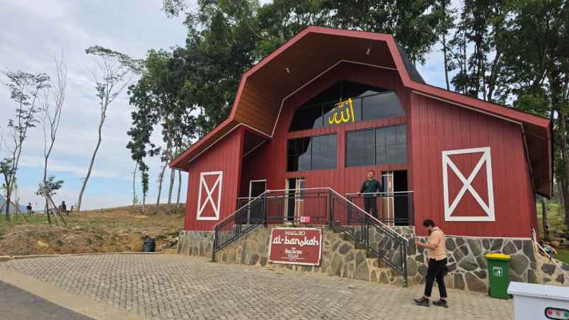 dijual tanah jalan raya puncak dua
