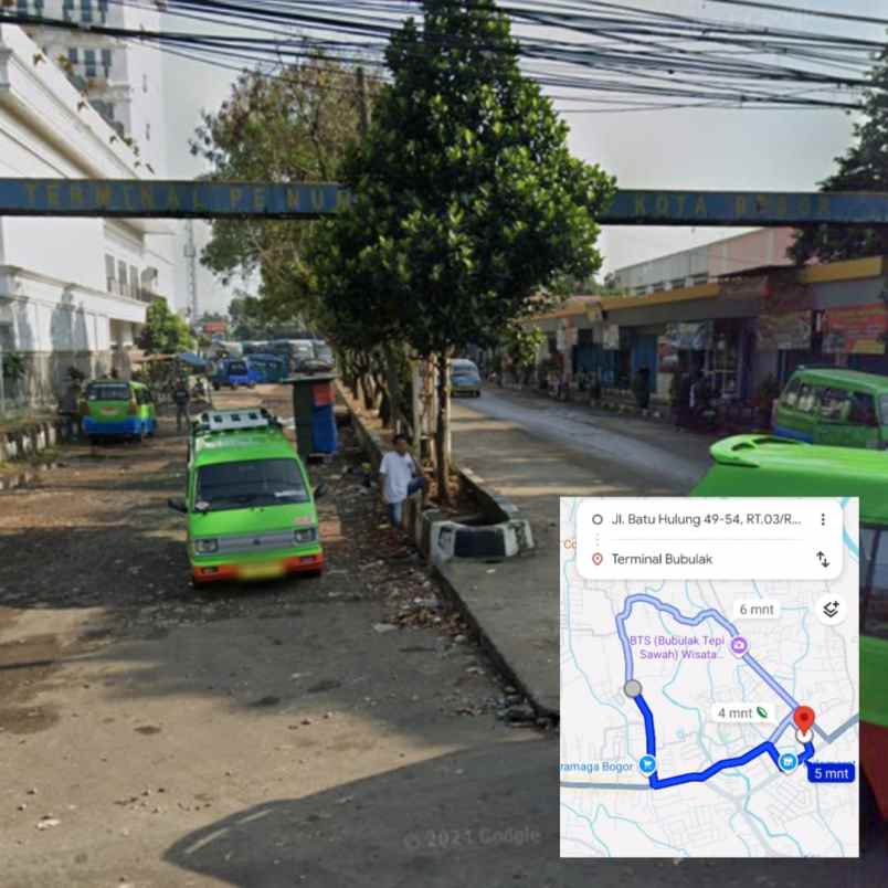 dijual tanah jl batu hulung margajaya