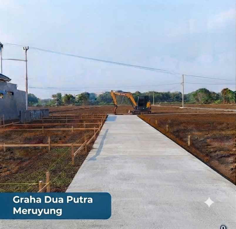 dijual tanah jl kh muhasan 1 meruyung