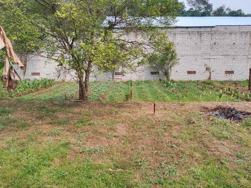 dijual tanah jl kh muhasan 1 meruyung