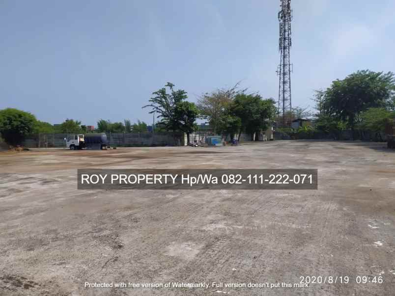 dijual tanah jl raya cakung cilincing