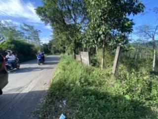 dijual tanah jl raya sukamakmur puncak dua