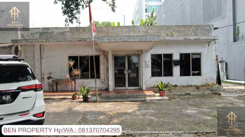 dijual tanah jl tanah ii petojo selatan