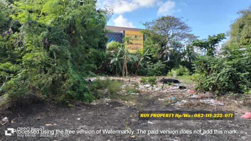 dijual tanah jl uluwatu jimbaran kuta