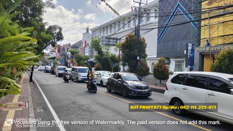 dijual tanah jl uluwatu jimbaran kuta