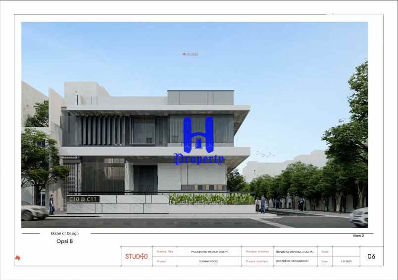 dijual tanah komplek cemara asri