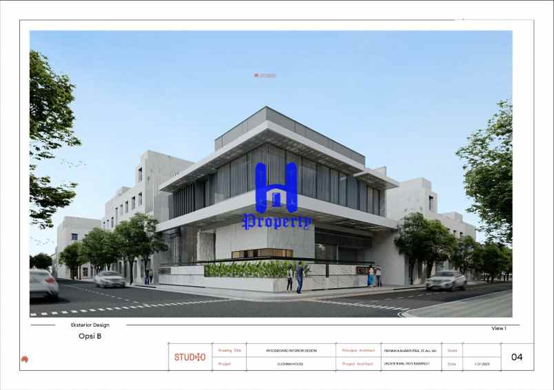 dijual tanah komplek cemara asri