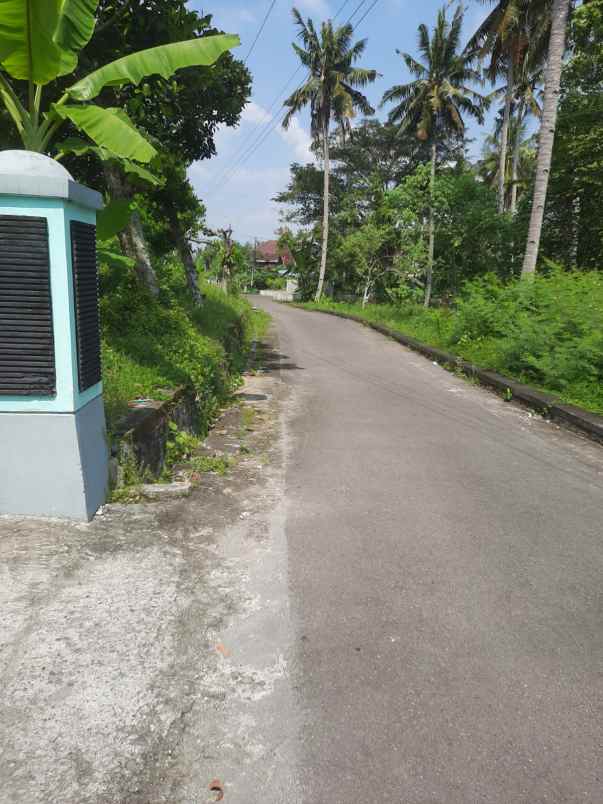 dijual tanah pekarangan shm dekat pasar godean