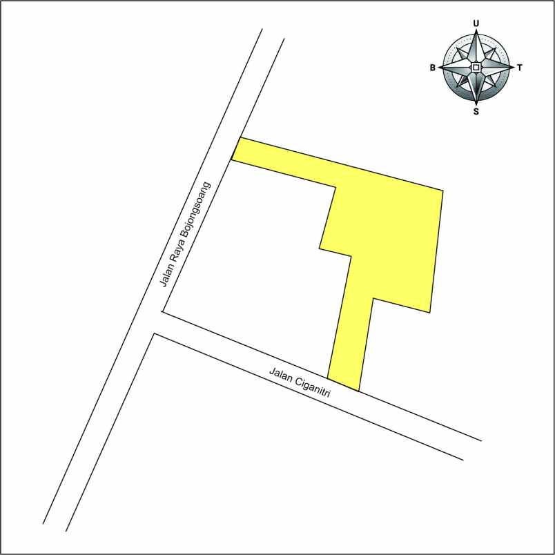 dijual tanah raya bojongsoang