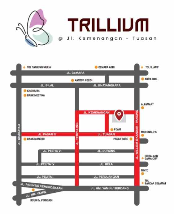 dijual villa jalan kemenangan tuasan