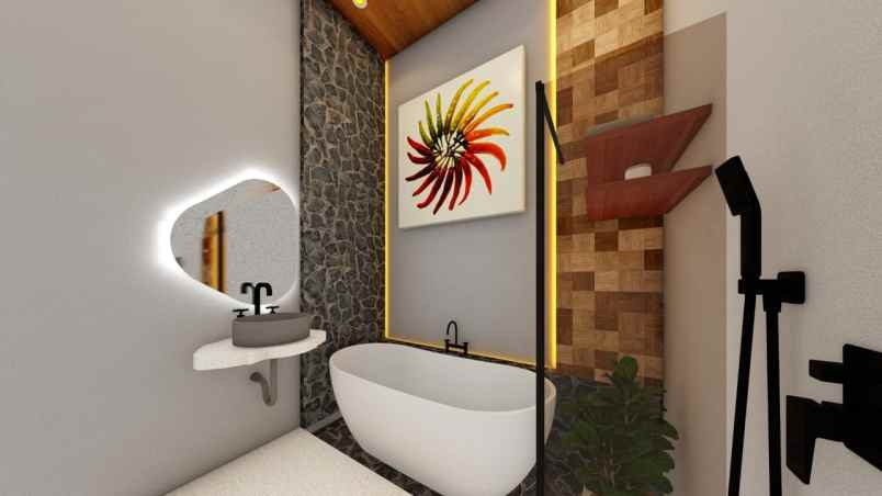 dijual villa pantai melasti badung bali