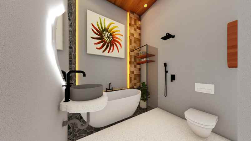 dijual villa pantai melasti badung bali