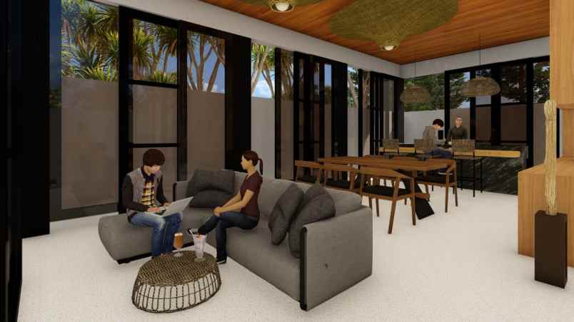 dijual villa pantai melasti badung bali