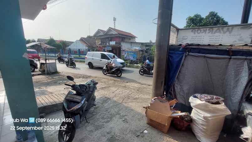 disewakan ruko gudang kantor jalan raya cengklong