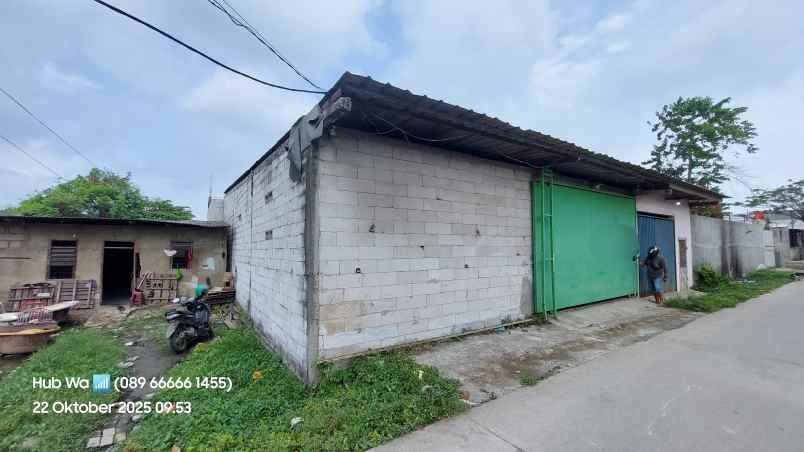 disewakan ruko gudang kantor salembaran kosambi kab