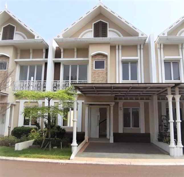 disewakan rumah cluster thames jgc