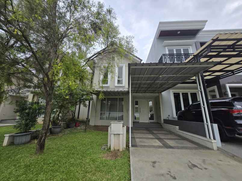 disewakan rumah suvarna sutera cluster bahana