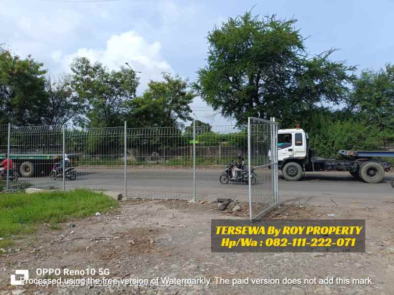 disewakan tanah jl raya cakung cilincing