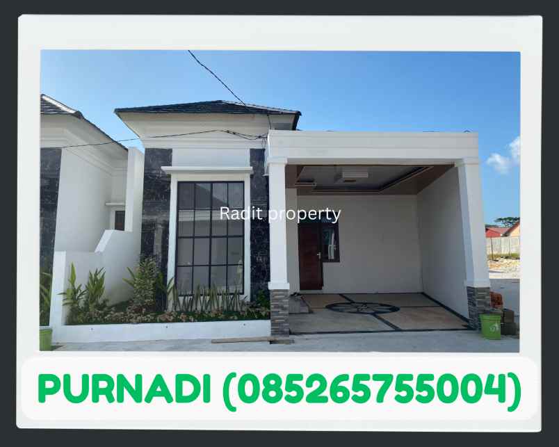 dp 50 juta untuk type 65 di jalan fajar ujung