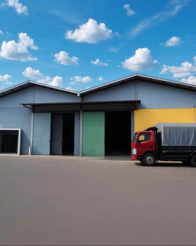 gudang meiko abadi sidoarjo strategis siap pakai