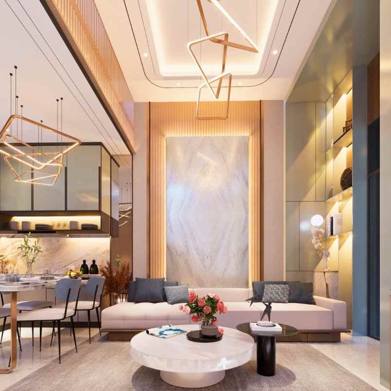 hunian eksklusif 3 lantai di pasific garden puri