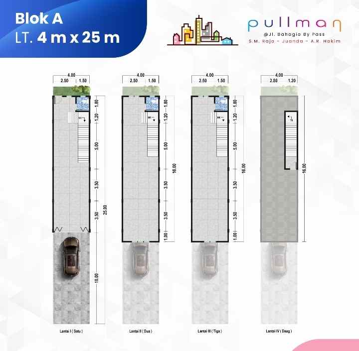 jual ruko dan villa komplek pullman business district