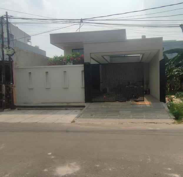 jual rumah baru minimalis cantik di kav dki meruya