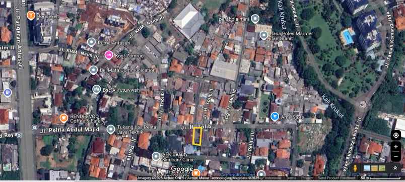 jual tanah kavling jakarta selatan jl h tholib