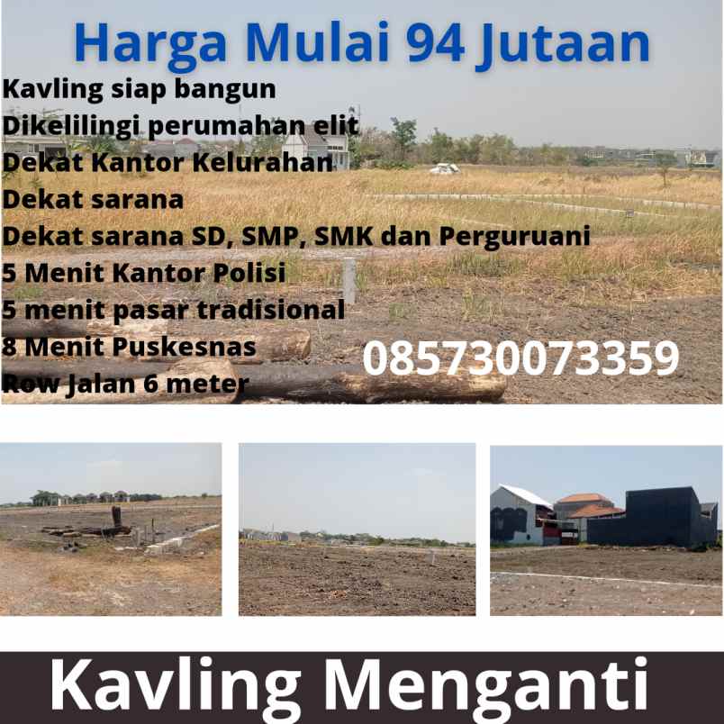 kavling laris manis tlogobeda menganti