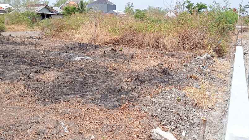 kavling pas kampung dan sudah terbentuk dp 5 juta saja