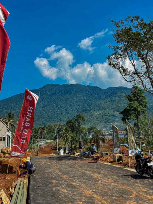 kavling shm view gunung salak pangrango bogor selatan