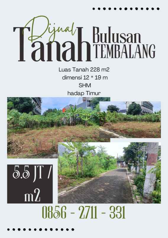 kavling siap bangun bulusan selatan tembalang