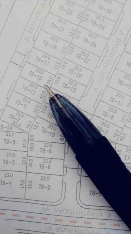 kavling virgin gorda strategis row jalan 3 mobil