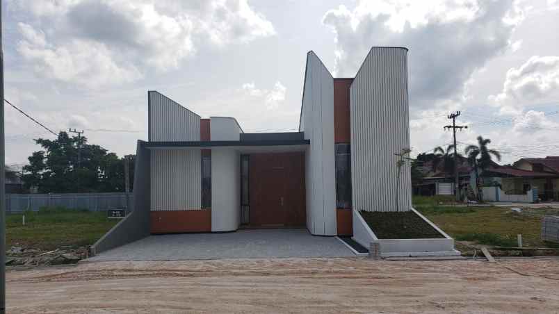 perumahan baru model unik type 54