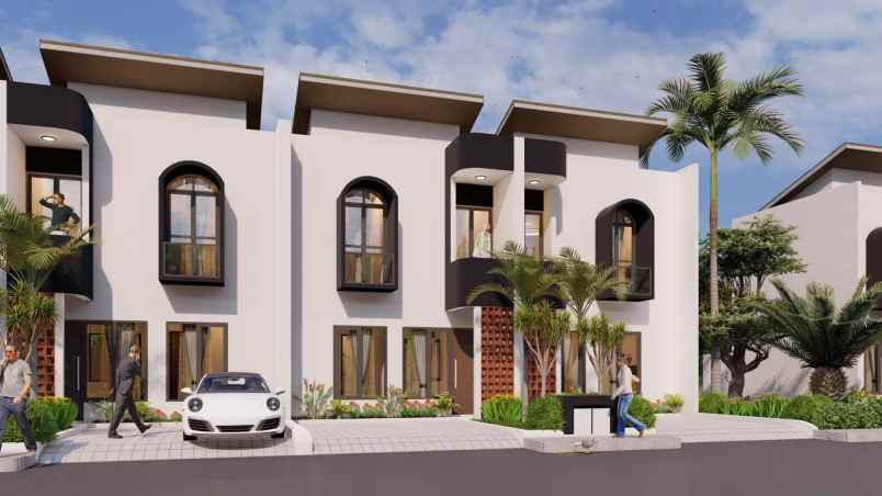 perumahan dengan konsep santorini di bandung