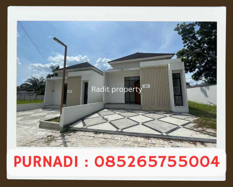 perumahan di kaharuddin nasution type 100