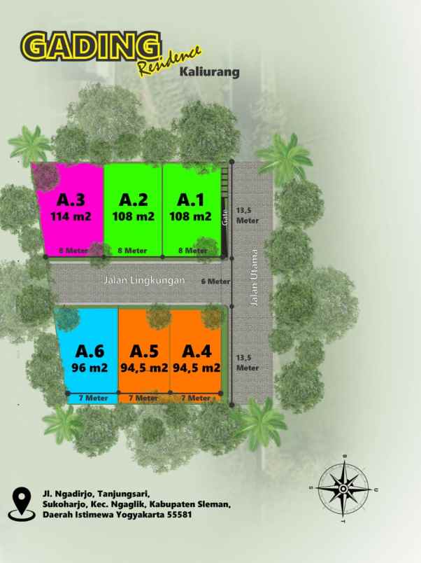perumahan nyaman di jl kaliurang km 13