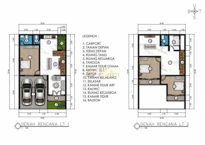 rumah 2 lantai design keren di purwomartani kalasan