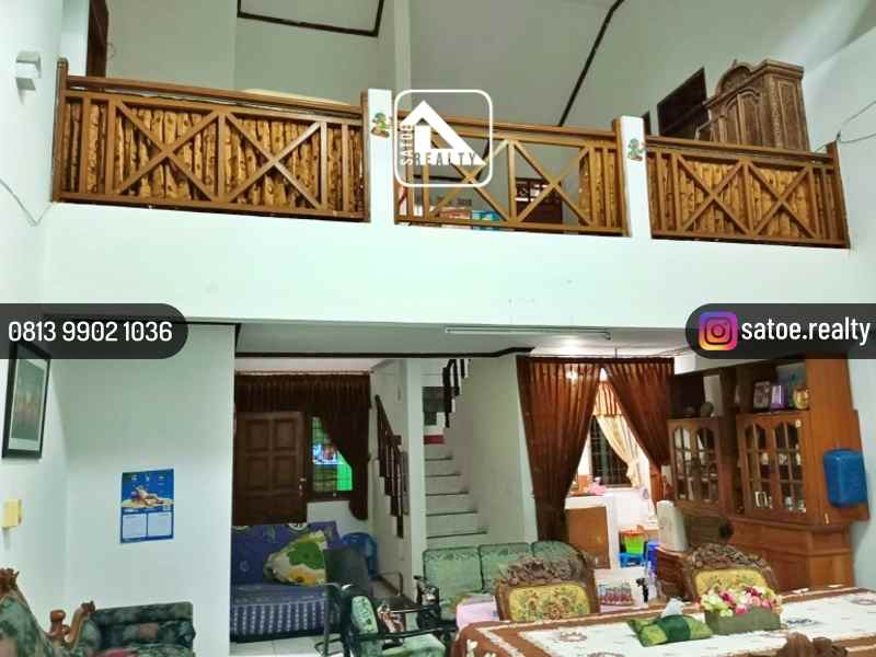 rumah asri dekat masjid dalam komplek bendungan hilir