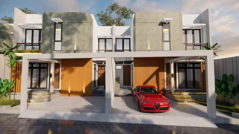 rumah baru siap huni dalam cluster di mlati