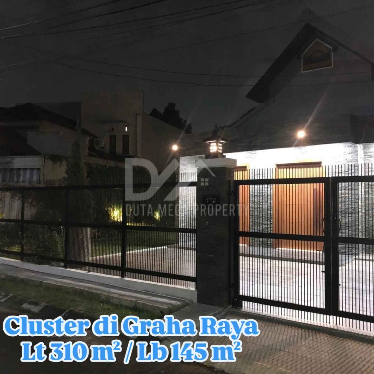 rumah cantik minimalis shm barat graha raya bintaro