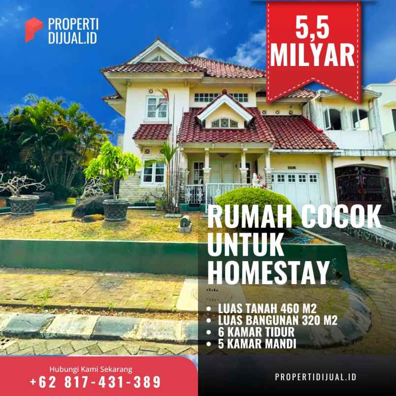 rumah dijual cepat jakal palagan one gate security