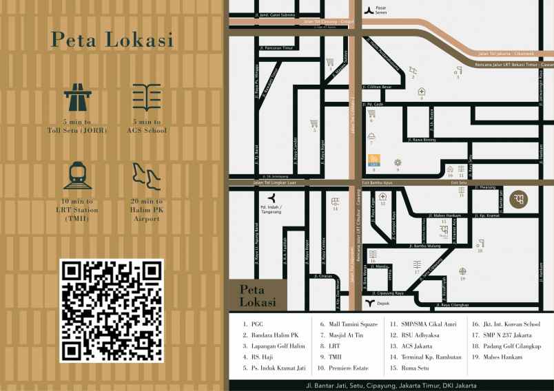 rumah jl banjar jati cipayung