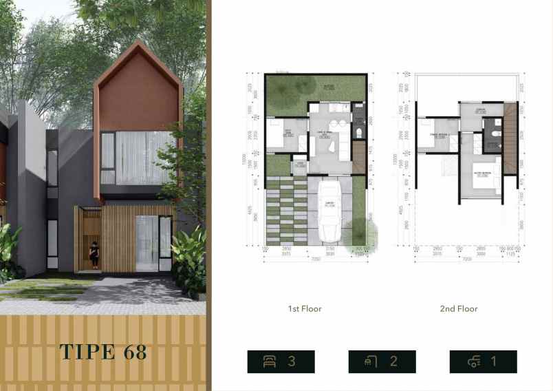 rumah jl banjar jati cipayung