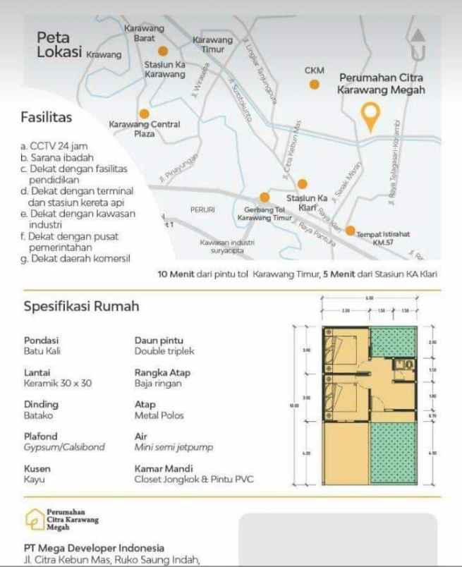 rumah jl bendung leuweung