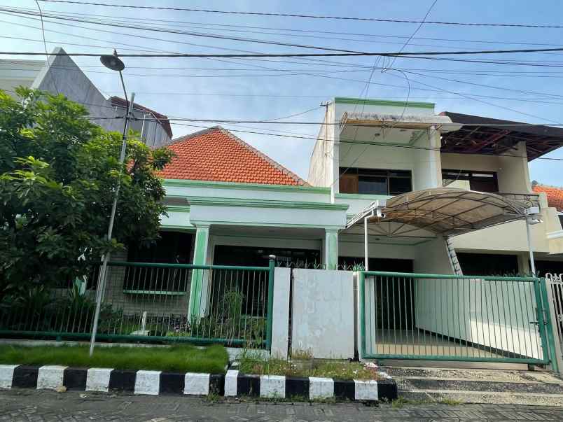 rumah manyar kartika surabaya timur luas 300m2 murah
