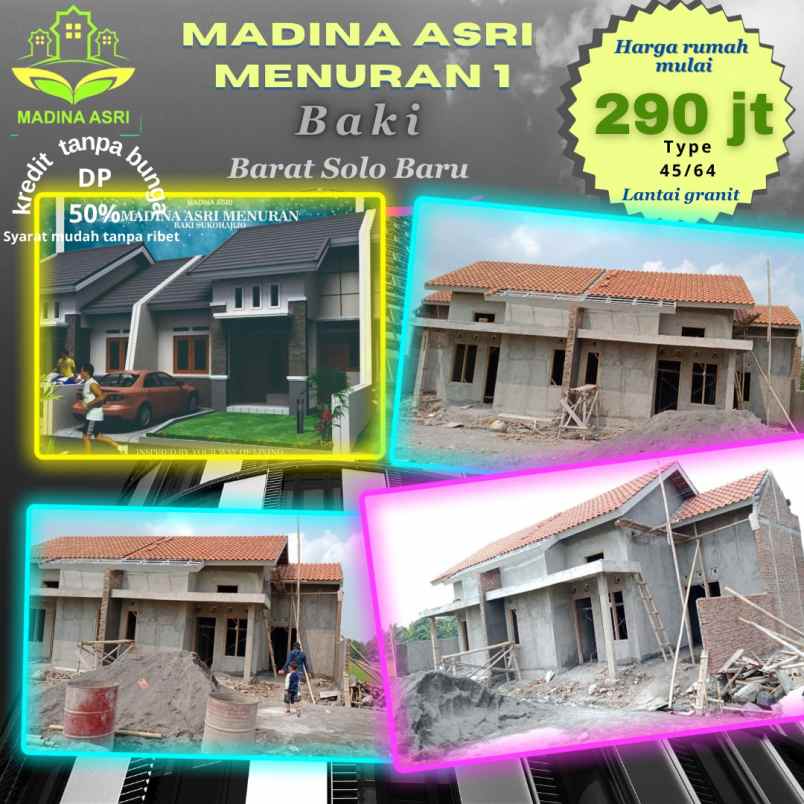 rumah menuran baki sukoharjo