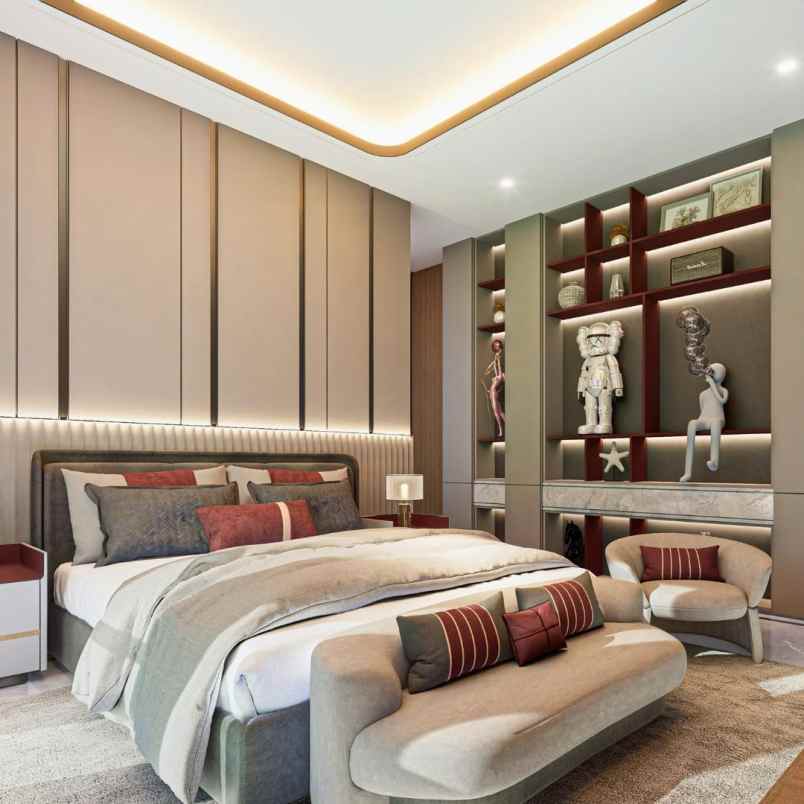 rumah mewah 3 lantai di pacific garden puri